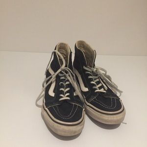 Black Hightop Old Skool Vans